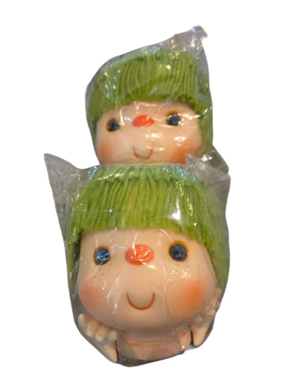 Vintage Set of 2 Westrim Crafts Mitzy Doll Heads and Hands Set MITZY #9602